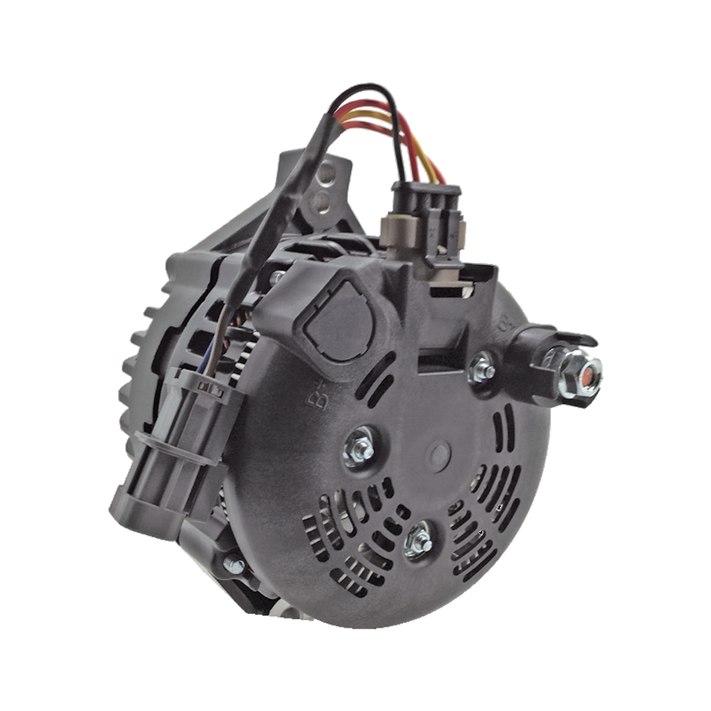 Black Series Upgraded Alternator 12V 240A, CHEV, GM APPS, 2 INCH STD MOUNT
