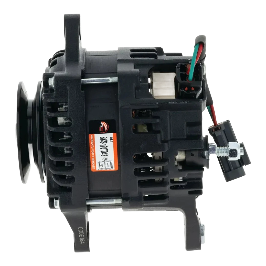 Black Series Alternator ALT 12V 170A, NISSAN PATROL GU W/- TD42T 4.2L TURBO DSL, 02- – view 4
