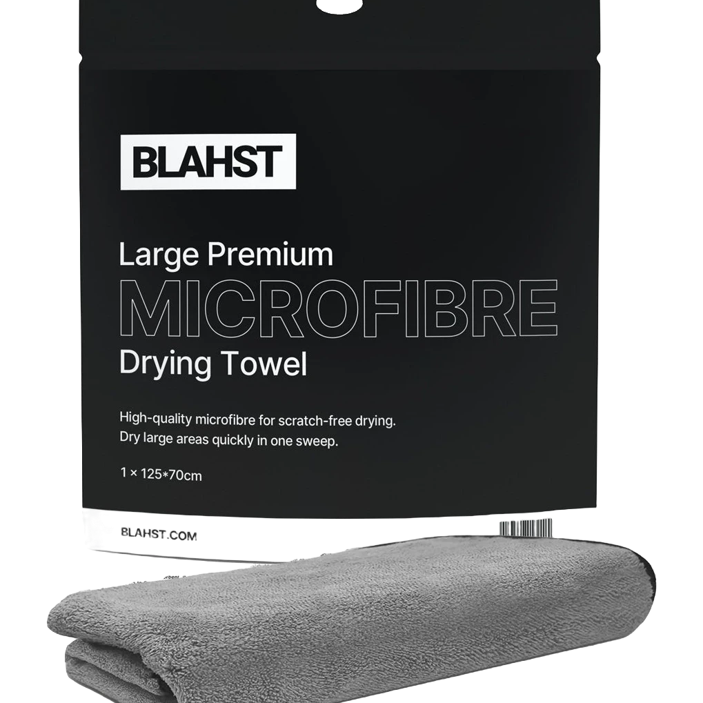 Blahst large premium microfibre drying towel with packaging