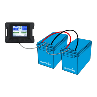 Amptron BluEdge LCD 2.4-inch full-colour RS485 BMS display – view 2