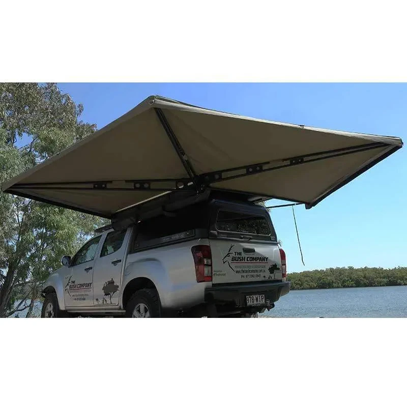 Bush Company 270 XT Awning Mk2 passenger side