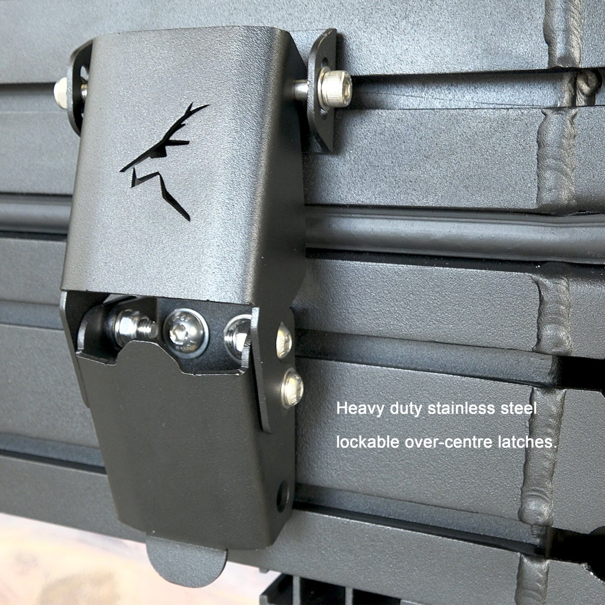 Bush Company AX27 lockable stainless steel over-centre latch