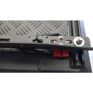 Close-up of the Bush Company Solar Panel Bracket for AX27, DX27 & TX27