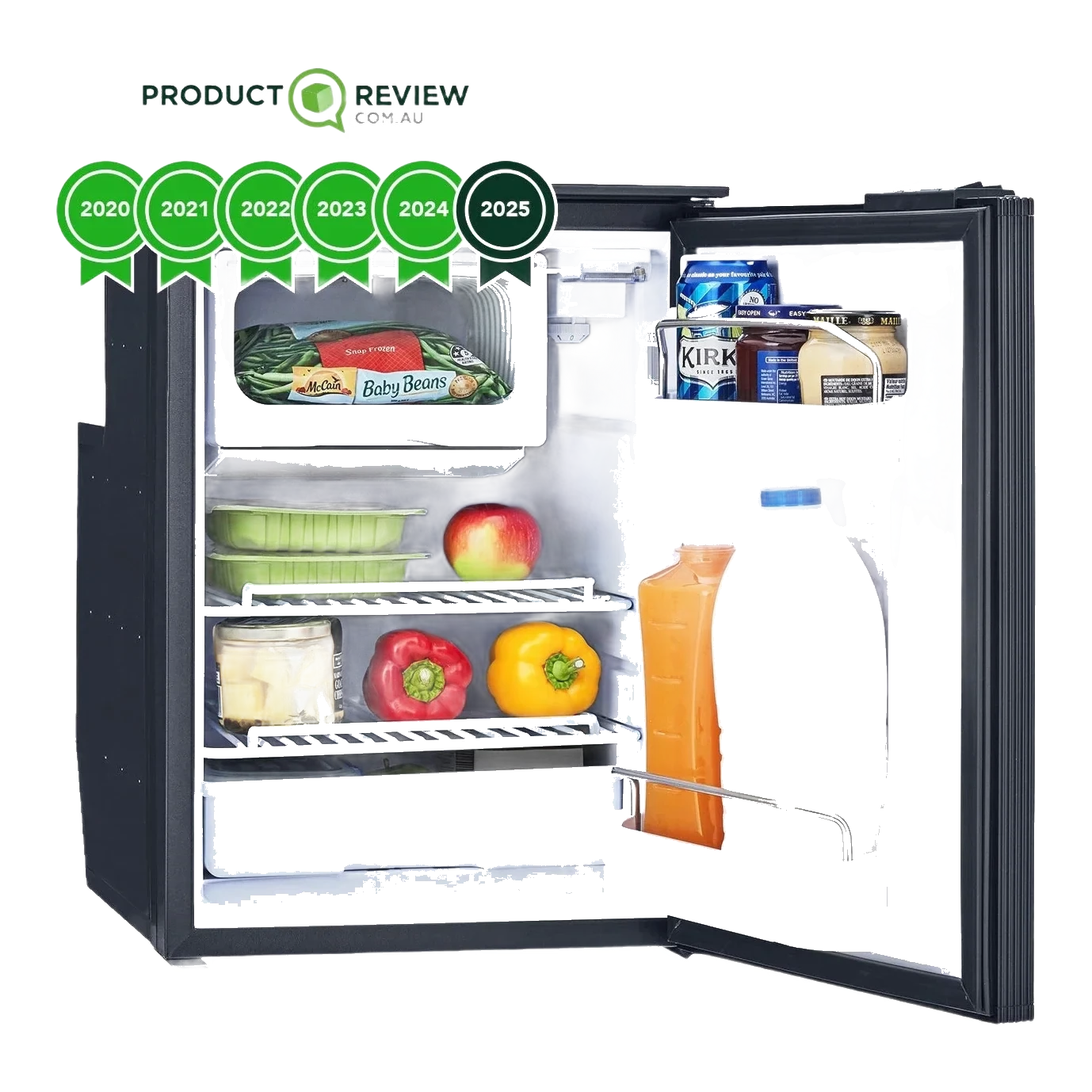 Bushman 50L Caravan Fridge Heavy Duty Upright Fridge Series - 12V / 24V