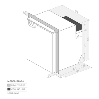 Bushman 65L Caravan Fridge Heavy Duty Upright Fridge Series - 12V / 24V – view 5