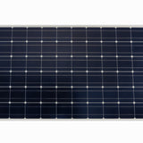 Solar panel with grid pattern on a white background