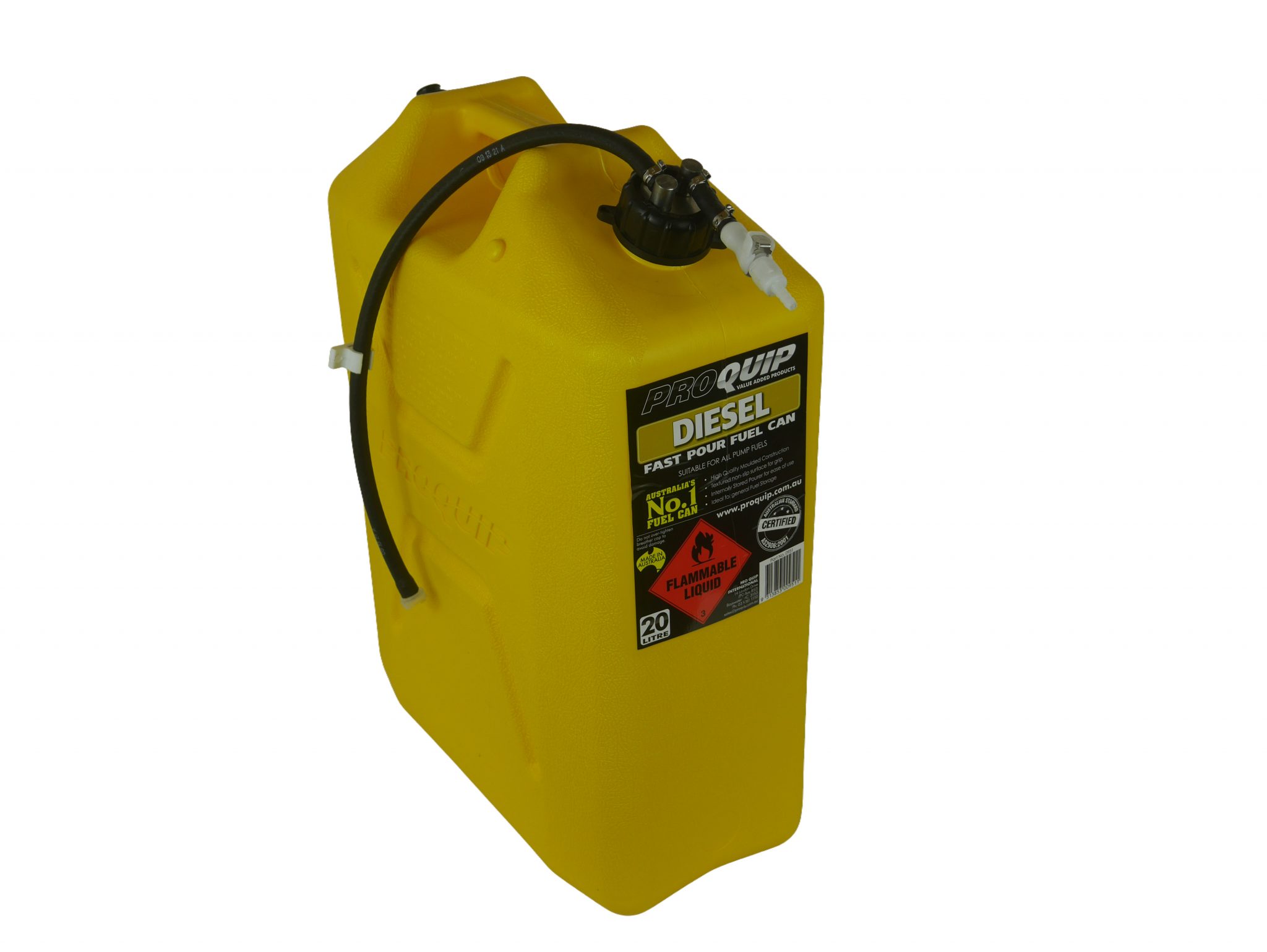 Diesel Air Heater Pro Quip Fuel Tank Kit – Plastic Quick Disconnect