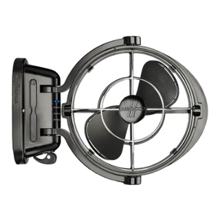 Caframo Sirocco II 12/24V Black 7" Gimbal Fan w/ 3 Speed – view 2