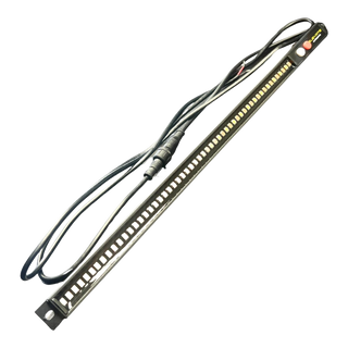 Canopy Door Kit – Central Locking Handles + Amber/White LED Strip Lights – view 2