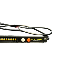 Canopy Door Kit – Central Locking Handles + Amber/White LED Strip Lights – view 4