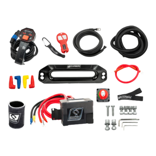Carbon 12K - 12000lb Winch V3 with MegaPro Hook – view 2