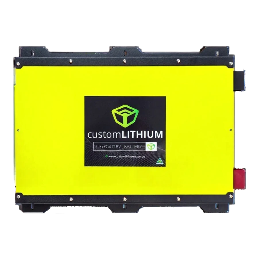 Custom Lithium Next Generation Yellow 230Ah Ultra Slim Lithium Battery