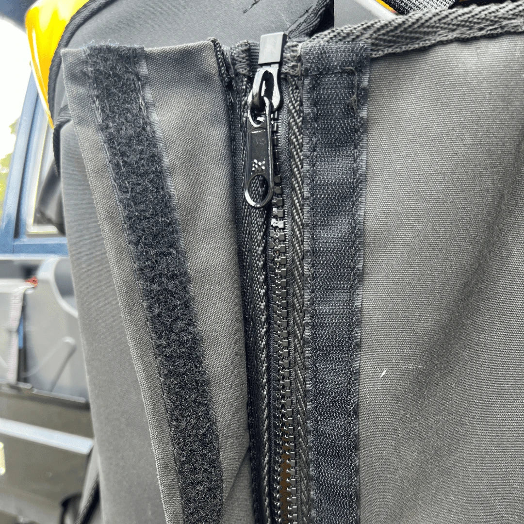 Destination 4WD Black Garbage Bag with Saddles