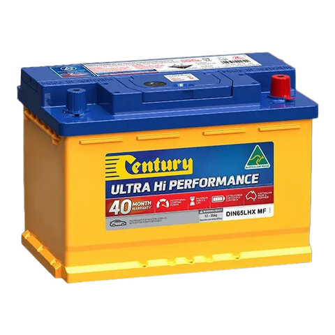 DIN65LHX MF Century Ultra Hi Performance Battery — 12V 760CCA 77Ah