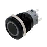 Series of Metal Push Button Switches w/LED On/Off, 19mm 5V