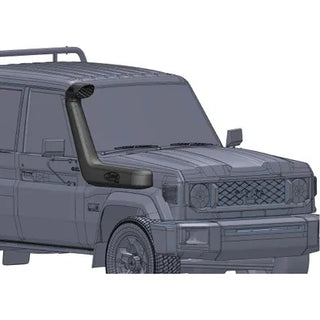 SAFARI ARMAX SNORKEL LANCDRUISER 76 78 & 79 2.8L TURBO DIESEL 1GD-FTV (Face lift)