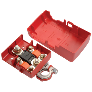 Fused Battery Distribution Terminal With Cover & Fuses
