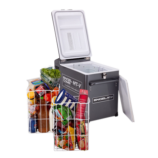 Engel MT-V Combi Series 39 Litre, Gunmetal, 12/24V DC (2.6/1.3A) & 240V AC