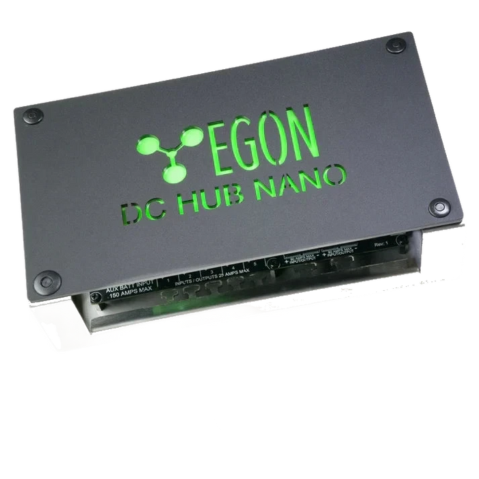 EGON DC-Hub Nano — 150A 12V/24V Compact Power Distribution