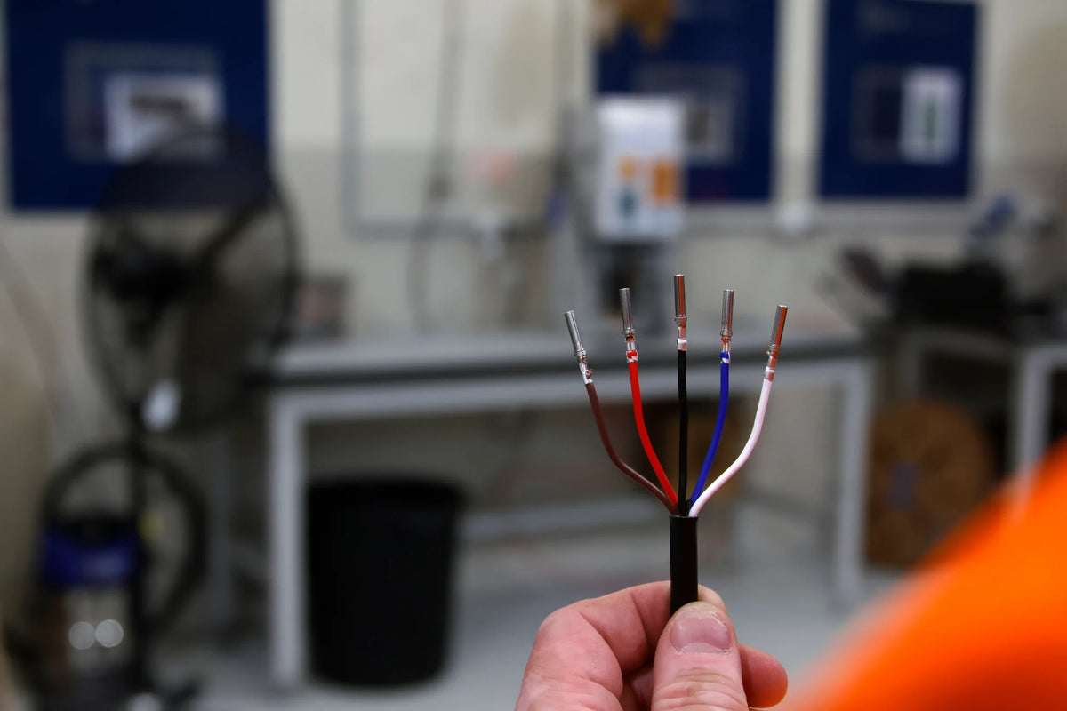 Wiring an Elecbrakes trailer wired leader into a trailer