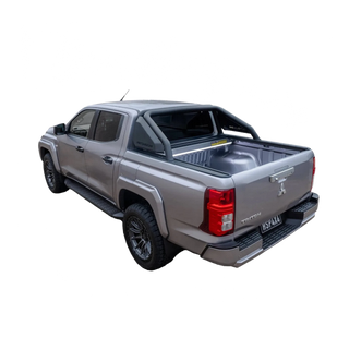 Gray Toyota truck with an open bed on a white background – HSP Electric Roller Cover Mitsubishi Triton MV