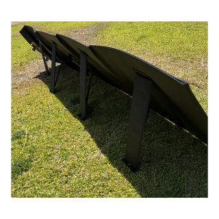 Foldable solar blanket laid out on grass – Elevate Automotive 200W 50V Solar Blanket – view 5