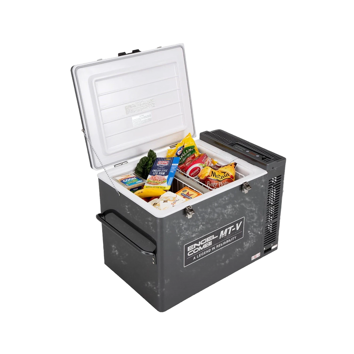 Engel MT-V Combi Series 75 Litre, Gunmetal, 12/24V DC (2.6/1.3A) & 240V AC – view 3