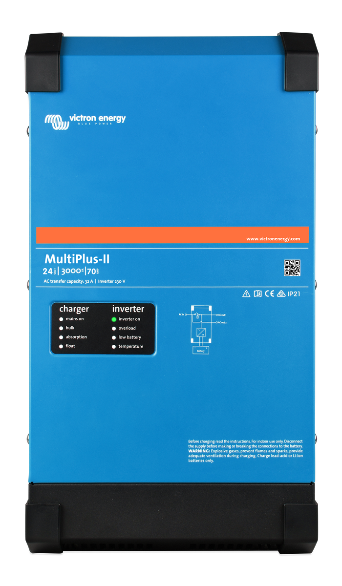Victron MultiPlus-II 24V Inverter Charger 3kVA and 5kVA