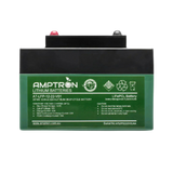 Amptron Lithium Golf Cart 12V 22Ah LiFePO4 Battery and Charger Combo kit