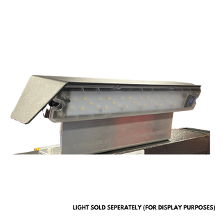 National Luna Light Universal Exterior Mounting Plate Black