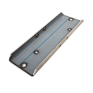 Flat Battery Hold Down Bracket w/ Mega Fuse Holder Mounts