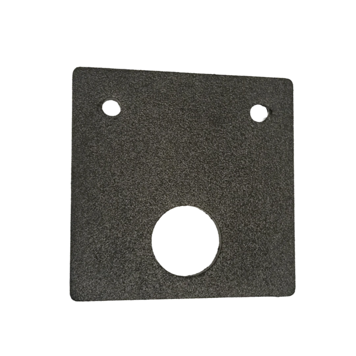 Elevate Switch Holder — Straight Edge Single Mount Black
