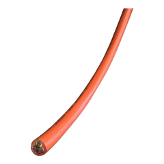 2.5mm 2 Core + Earth Orange Flexible Cable V-90 PVC/V-90 PVC