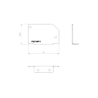 Dual Midi Fuse Holder Brackets