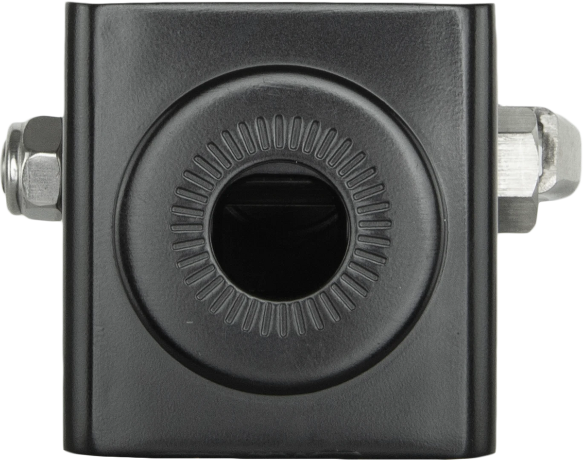 GME FOLD DOWN ANTENNA MOUNT BLACK – top view of the antenna mounting base