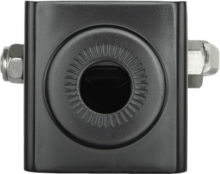 GME FOLD DOWN ANTENNA MOUNT BLACK – top view of the antenna mounting base