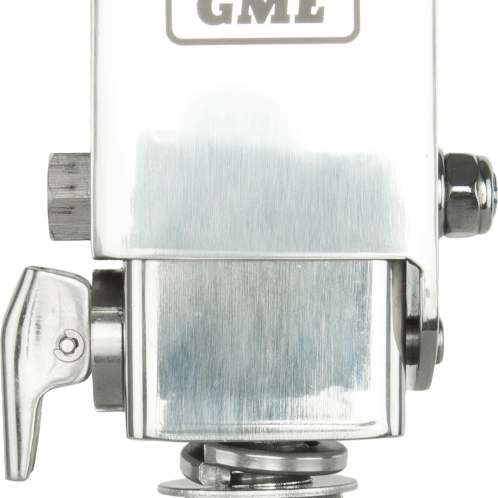 GME Fold Down Antenna Mounting Bracket (Stainless Steel) – front view