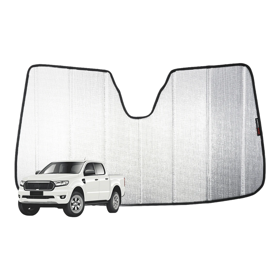 Ford Ranger, Everest & Mazda BT-50 Front Windscreen Sun Shade (With Radar)