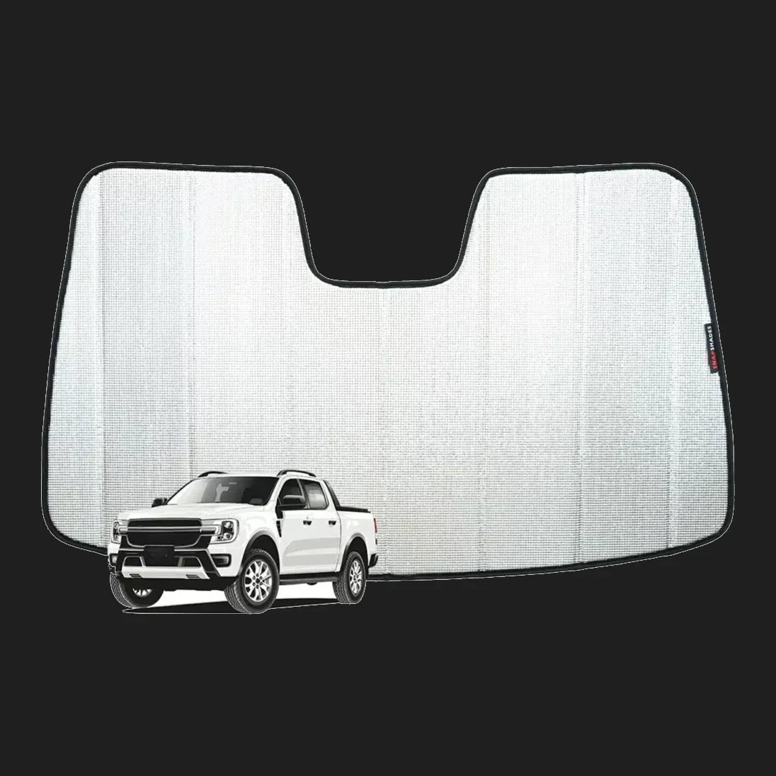 Ford Ranger, Everest & VW Amarok Front Windscreen SunShade 2022+