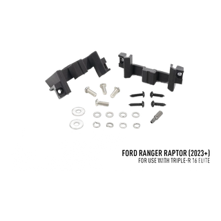 Ford Ranger Raptor (2023+) Grille Kit – car accessory kit for Ford Ranger Raptor with screws and washers on a white background