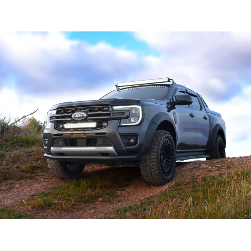Ford vehicle grille with logo abd lazerlamps grille Kit