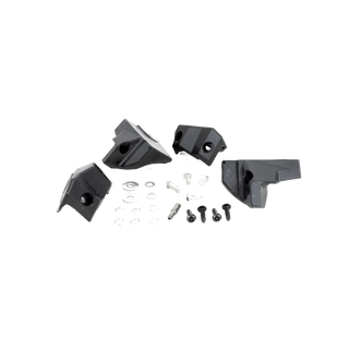 Ford Ranger XLT (2023+) Grille Kit – set of black mechanical components and hardware on a white background with text indicating compatibility for Ford Ranger XLT.