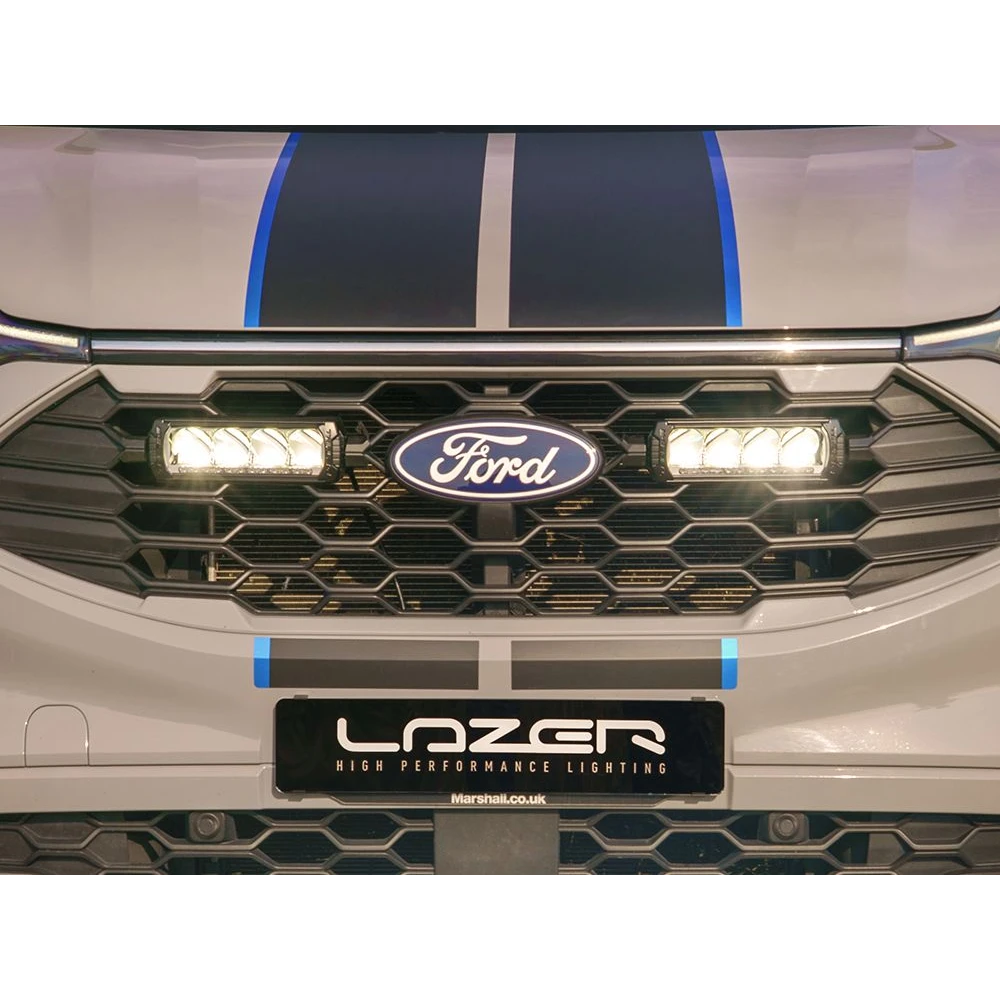 Ford Transit Custom Sport (2024+) Grille Kit – Ford vehicle grille with Lazer High Performance Lighting logo