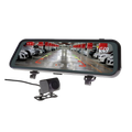 9" HIGH RESOLUTION MIRROR MONITOR WITH HD 1080P REVERSE & LIVE STREAM CAMERA|  Recording, Streaming & Reversing Camera Kit