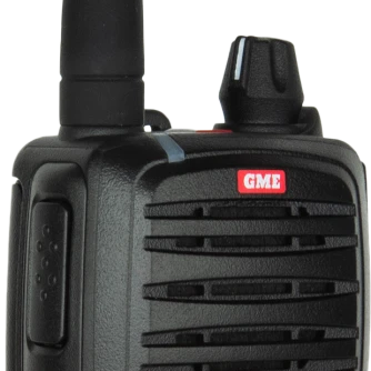GME TX6160TP 5W IP67 UHF CB Handheld Radio - Twin Pack – front three-quarter view