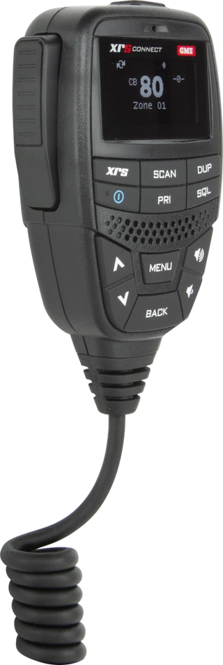GME MC644B speaker microphone for XRS Connect UHF CB radios
