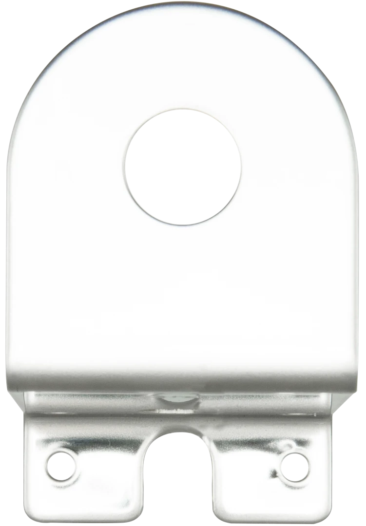 GME Antenna M/Bracket, gutter Z shape – front view of the stainless bracket