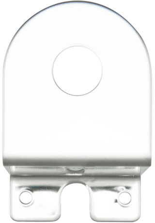 GME Antenna M/Bracket, gutter Z shape – front view of the stainless bracket