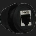 GME XRS-RJ45RND Universal Pass-Through RJ45 Adaptor