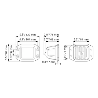 Hella Black Magic Cube LED Kits 12/24V 3.2" – view 5